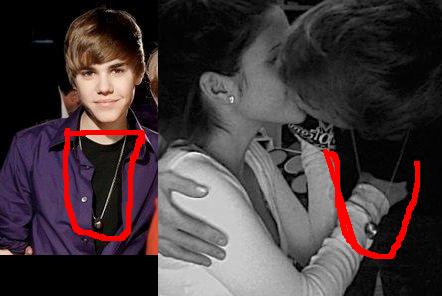 justin bieber selena gomez kissing photo a fake. and Selena Gomez kissing